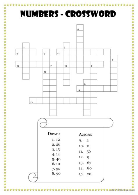 Casino numbers crossword clue 4 Letters.